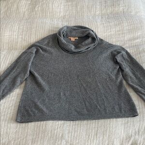 Wythe NY Charcoal Turtleneck Sweater